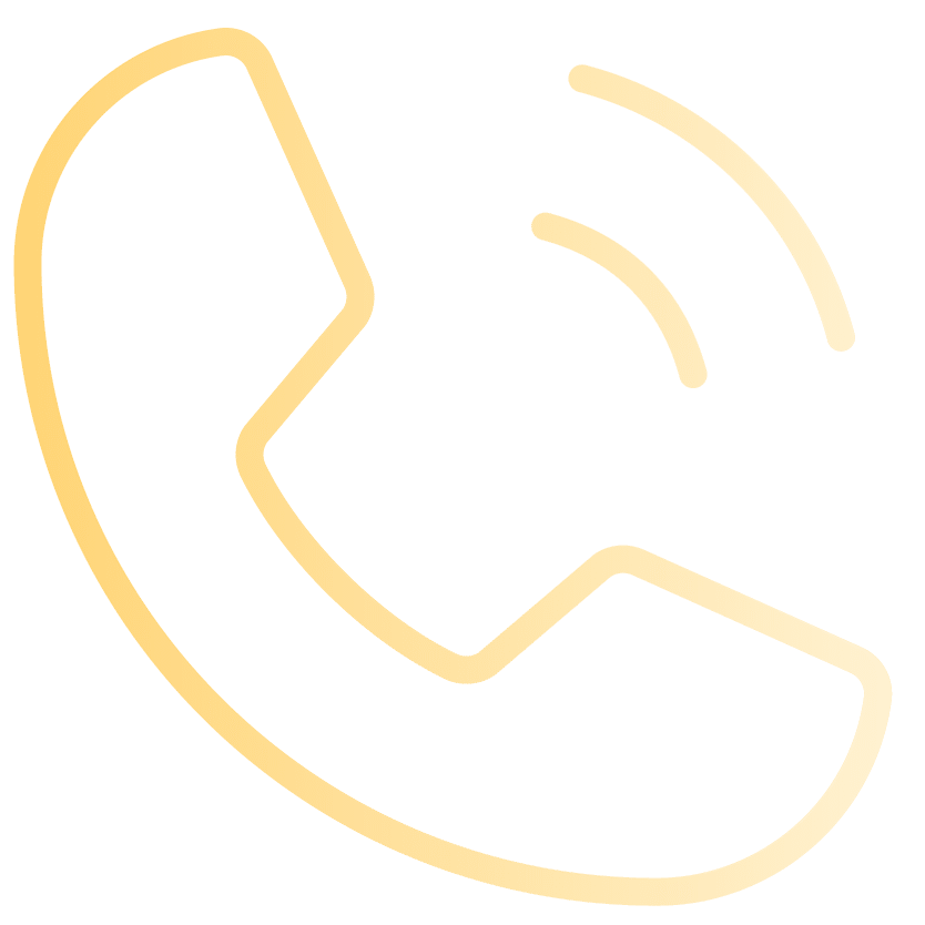 Three abstract, yellow outline icons of people are shown. One figure is in the foreground, with two smaller figures positioned slightly behind and to each side, representing a group or community.